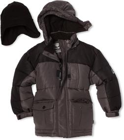 img 1 attached to Rothschild Little Puffer Jacket Large Boys' Clothing for Jackets & Coats