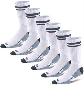 img 4 attached to 🧦 Performance Cushioned Socks for Men by BERING: Ultimate Comfort for Active Feet