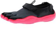 👟 fila ex-slide 18 engineered black/diva pink/castlerock women's running shoe, size [size] logo