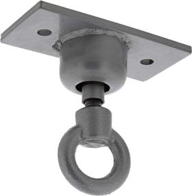 img 2 attached to 🔩 Rural365 1 Ton Heavy Duty Tire Swing Swivel Hanger Kit - 360° Spinner Hardware Hook, Ball Joint Mount Bracket