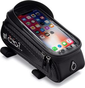 img 1 attached to Cycling Essential: Bike Bag + Free Multi Tool & Waterproof Phone Mount Pack