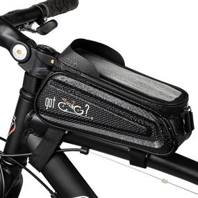 img 4 attached to Cycling Essential: Bike Bag + Free Multi Tool & Waterproof Phone Mount Pack