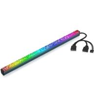 💡 asiahorse акриловая полоска argb led для пк с aura sync, gigabyte rgb fusion, msi mystic light sync (280mm) - повысьте уровень своей игровой среды с потрясающим argb освещением. логотип