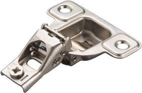 img 2 attached to 🔩 Salice E-Centra Nickel-Plated Metal 106-degree 1/2-inch Overlay Screw-on Face Frame Hinge with 2 Cams: Reliable Hardware Solution for Face Frame Cabinets