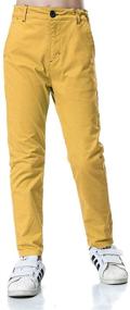 img 1 attached to Cool and Comfy BASADINA Boys Pants: Versatile Summer Clothing for Growing Boys