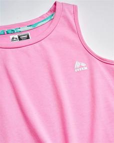 img 3 attached to 🏃 RBX Girls Activewear Set: Elevate Your Girl's Active Style with Performance Clothing