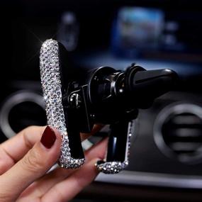 img 2 attached to Automatic Universal 360°Adjustable Crystal Accessories Portable Audio & Video