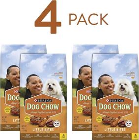 img 3 attached to 🐶 Purina Little Bites Real Chicken & Beef Dog Chow for Adult Dogs