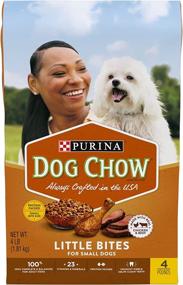 img 4 attached to 🐶 Purina Little Bites Real Chicken & Beef Dog Chow for Adult Dogs