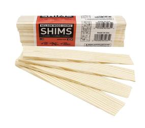 img 1 attached to Pack of 8 Wood Shims - 12 Inch Length