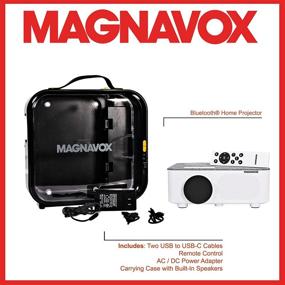 img 2 attached to Проектор Magnavox, совместимый с технологией Bluetooth