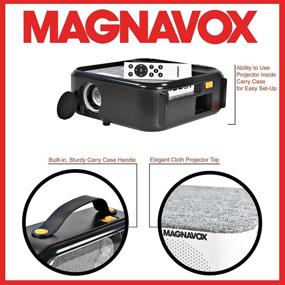 img 3 attached to Проектор Magnavox, совместимый с технологией Bluetooth