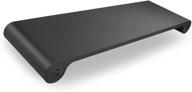 black quirky spacebar pop monitor stand with integrated 6-port usb hub (pspbp-bk01) логотип