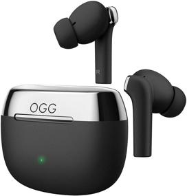 img 4 attached to 🎧 Беспроводные наушники OGG K6 с активным шумоподавлением Bluetooth | Гарнитура с подавлением активного шума