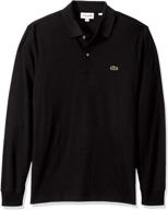 lacoste mens interlock с длинным рукавом логотип