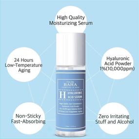 img 2 attached to 🌊 Hydrating Hyaluronic Acid 1% Powder Serum for Face - Anti Aging + Fine Line Reduction + Intense Moisturization - Facial Moisturizer with Visible Skin Plumping + Bladder Pain Prevention - 4 Fl Oz