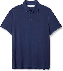 img 2 attached to Calvin Klein Monogram Rosewood X Large Men's Clothing Shirts: Premium Style and Comfort