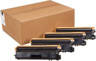 🖨️ amazon basics remanufactured high-yield tn315 toner cartridges 4-pack - brother replacement (black, cyan, magenta, yellow) logo