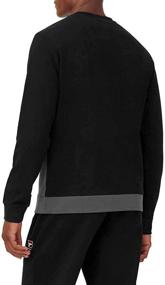 img 1 attached to Sleeve Lightweight Sweatshirt Black Chinese Men's Clothing