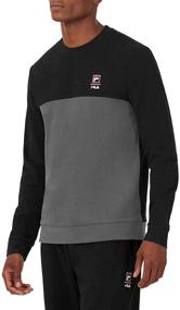 img 3 attached to Sleeve Lightweight Sweatshirt Black Chinese Men's Clothing