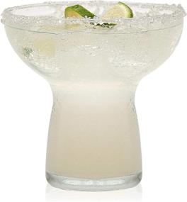 img 4 attached to 🍹 Libbey Stemless Margarita Glasses Set - 6 Clear 10.25 oz Glasses for Perfect Margaritas