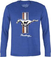 🚀 mustang enthusiast alert: tee luv's long sleeve ford mustang shirt is a must-have! logo
