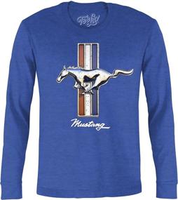img 3 attached to 🚀 Mustang Enthusiast Alert: Tee Luv's Long Sleeve Ford Mustang Shirt is a Must-Have!