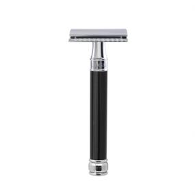 img 2 attached to The Edwin Jagger DE86 Black DE Safety Razor (Long): Achieve a Smooth, Precise Shave!