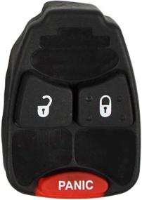 img 2 attached to Qualitykeylessplus Replacement Button Rubber Chrysler