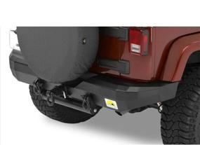 img 1 attached to 🚚 Bestop 4290501 Jeep Wrangler JK Approach/Departure Black Roller (1997-2018) 2-Door & 4-Door