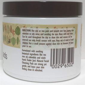 img 1 attached to 🍃 Trader Joe's Spa Natural Facial Cleansing Pads: Tea Tree Oil 2-Pack for Refreshed Skincare