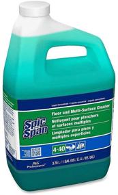img 3 attached to 🧼 Spic and Span Professional Floor and Multi-Surface Concentrate Cleaner - Bulk Cleaning Solution for Kitchen, Bathroom, and Unwaxed Wood Floors (1 Gal., Case of 3)
