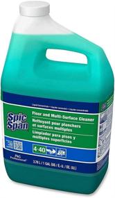 img 2 attached to 🧼 Spic and Span Professional Floor and Multi-Surface Concentrate Cleaner - Bulk Cleaning Solution for Kitchen, Bathroom, and Unwaxed Wood Floors (1 Gal., Case of 3)