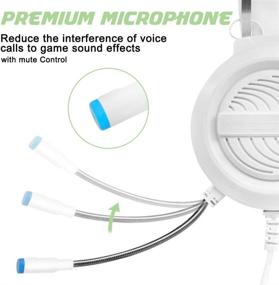 img 2 attached to Dland Changeable Isolations Headphones Control White