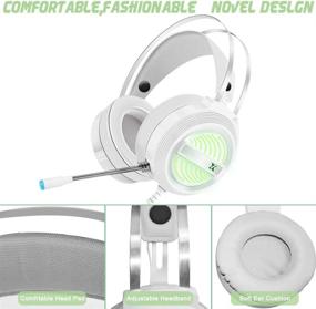 img 3 attached to Dland Changeable Isolations Headphones Control White