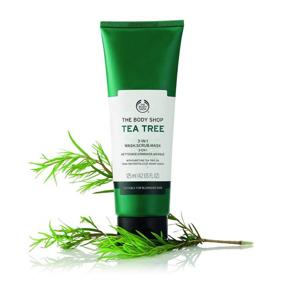 img 3 attached to 🌿 The Body Shop Tea Tree 3-in-1 Wash.Scrub.Mask: Ultimate Skincare with Tea Tree Oil, 4.2 Fl. Oz