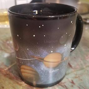 img 2 attached to 🌞 Heat Reactive Solar System Magic Coffee Mug | Heat Sensitive Porcelain Tea Cup - Xmas Funny Gift (10 OZ) by Antspirit