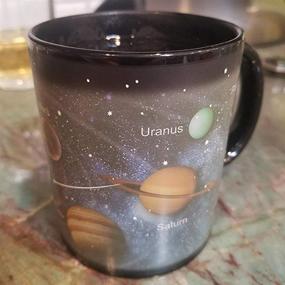 img 1 attached to 🌞 Heat Reactive Solar System Magic Coffee Mug | Heat Sensitive Porcelain Tea Cup - Xmas Funny Gift (10 OZ) by Antspirit