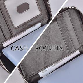 img 1 attached to Yeeasy Credit Wallet: Premium Genuine Leather for Effortless Style and Functionality