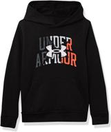 👕 куртка under armour fleece layers: одежда и обувь для мальчиков, идеальная для комфорта и высокой производительности на протяжении всего дня. логотип