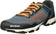 premium salewa lite train malta orange men's athletic shoes - now on sale! логотип