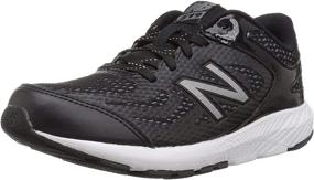 img 4 attached to 👟 Девичьи беговые кроссовки New Balance в цвете приливной воды - спортивная обувь для девочек