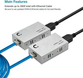 img 3 attached to 🔌 330Ft Ethernet Extender для улучшенного подключения: Expert Connect