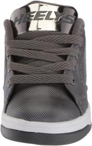 img 3 attached to Heelys Unisex Propel Charcoal Numeric_4 Girls' Shoes for Athletic