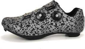 img 3 attached to BETOOSEN Breathable Road Bike Cycling Shoes: The Ultimate Choice for Men and Women with Quick Lace, Self-Locking Design, and SPD Cleats Compatibility