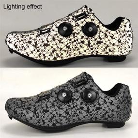 img 2 attached to BETOOSEN Breathable Road Bike Cycling Shoes: The Ultimate Choice for Men and Women with Quick Lace, Self-Locking Design, and SPD Cleats Compatibility