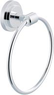 🪣 chrome moen dn0786ch iso bathroom hand towel ring logo