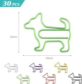 img 2 attached to 📎 Doukey Paper Clips: Fun Colored Document Clips and Stationery Set for Office, School, and Home [38 PCS]