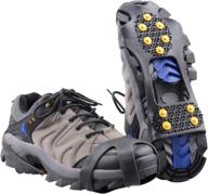 ❄️ azarxis walk traction ice cleat spikes crampons: enhanced snow grips for all snow activities логотип