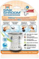 🚿 sinkshroom chrome edition: the ultimate hair catcher & drain protector for bathroom sinks logo